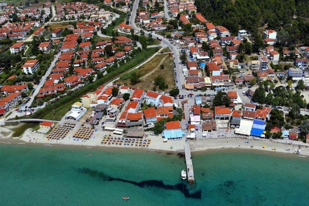 Seaside Beach House Siviri Exterior foto